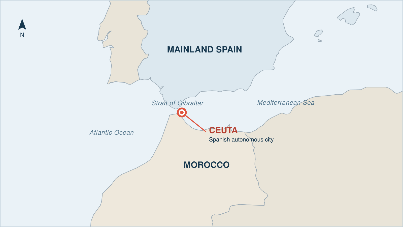 Ceuta Map
