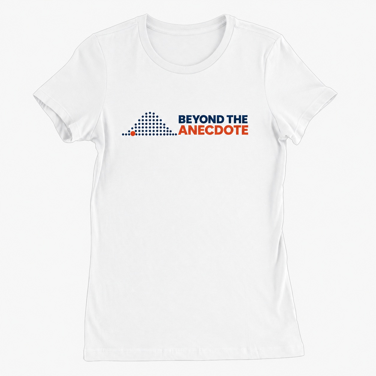 Beyond the Anecdote Womens Tee (Worldwide) — White front