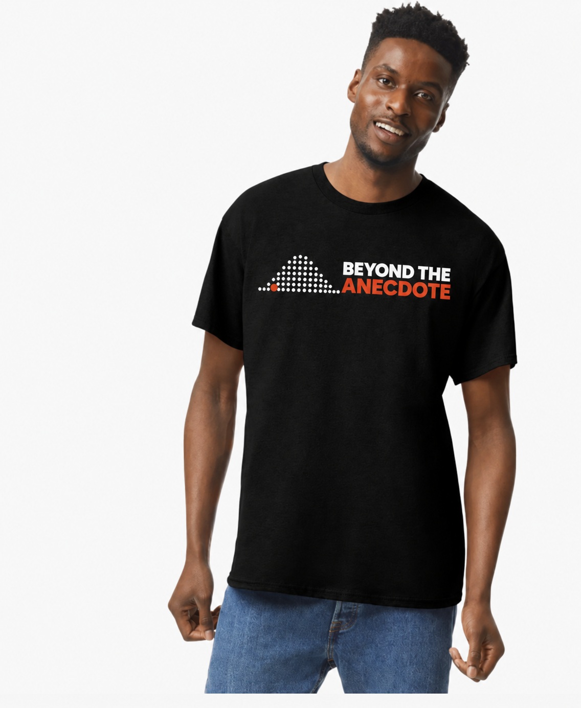 Beyond the Anecdote Classic Fit T-Shirt (Worldwide) — Black front