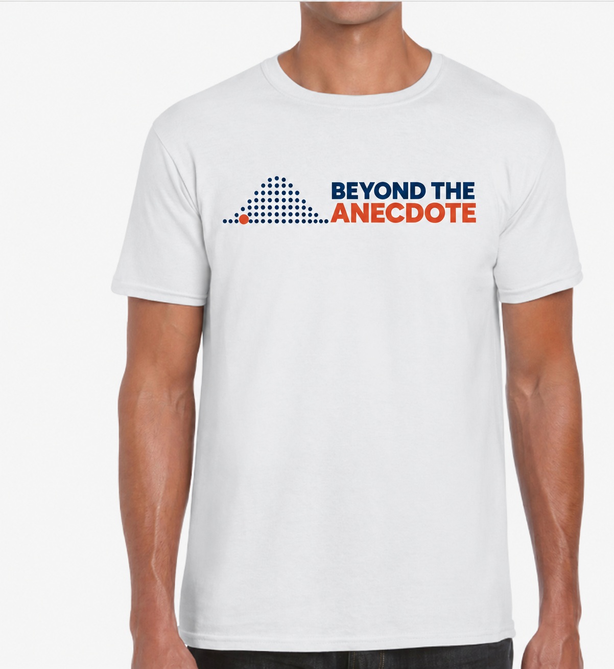 Beyond the Anecdote Semi-Fitted T-Shirt (Worldwide) — White front