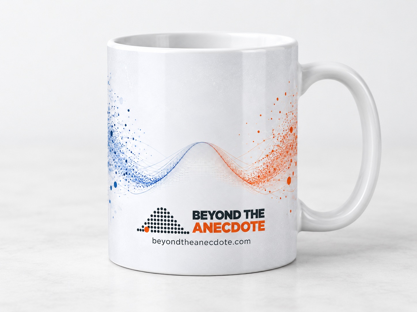 Byond the Anecdote Mug (Worldwide) — White front